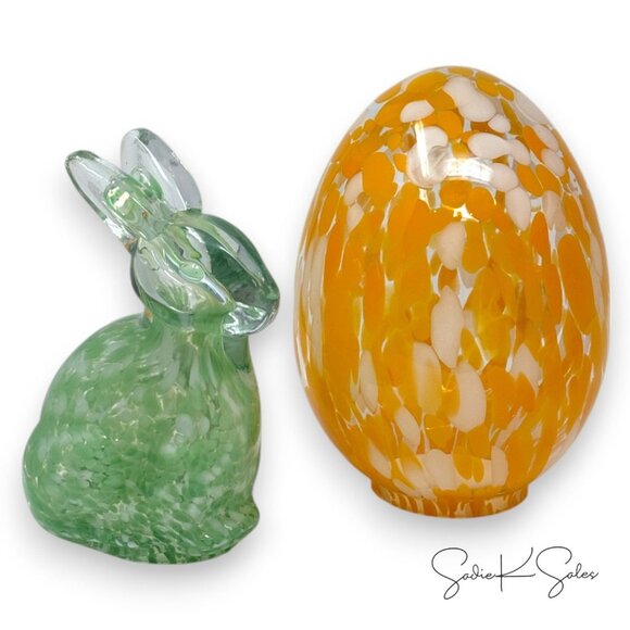 Threshold Confetti Glass Easter Bunny Green 7.97" Target NWT - Picture 6 of 6